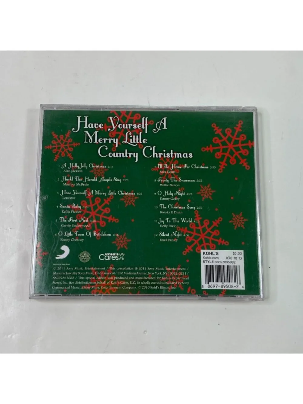 Have Yourself A Merry Little Country Christmas 2011 CD Various Artists Holiday S